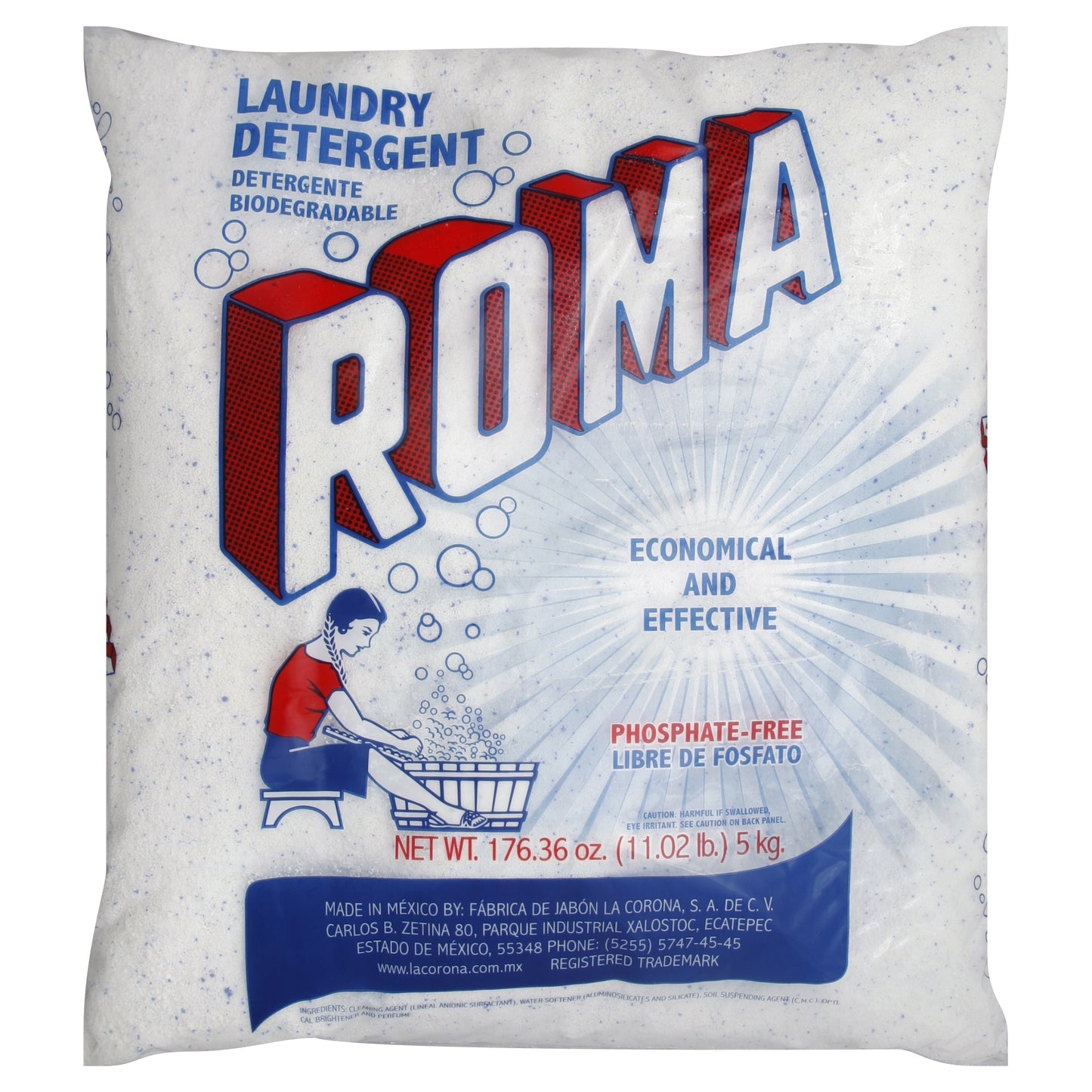 Detergente para ropa Roma 176.36 oz