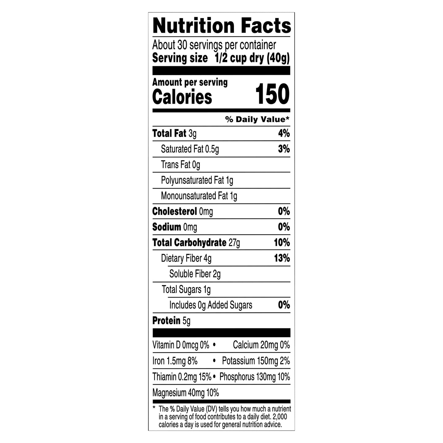 Avena integral Quaker de cocción rápida en 1 minuto, 42 oz