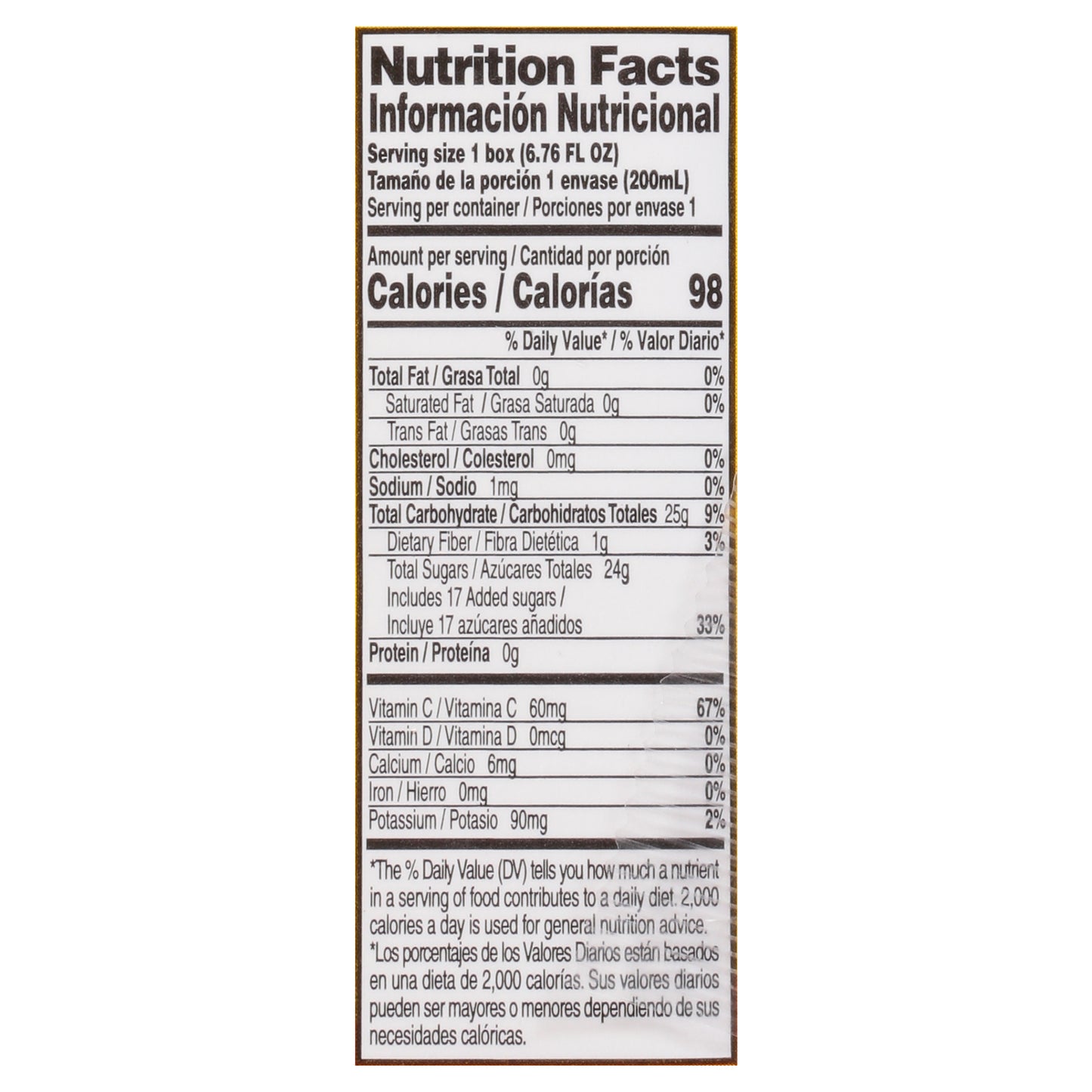 Del Frutal Néctar de Mango 3 - Paquetes de 6.76 oz