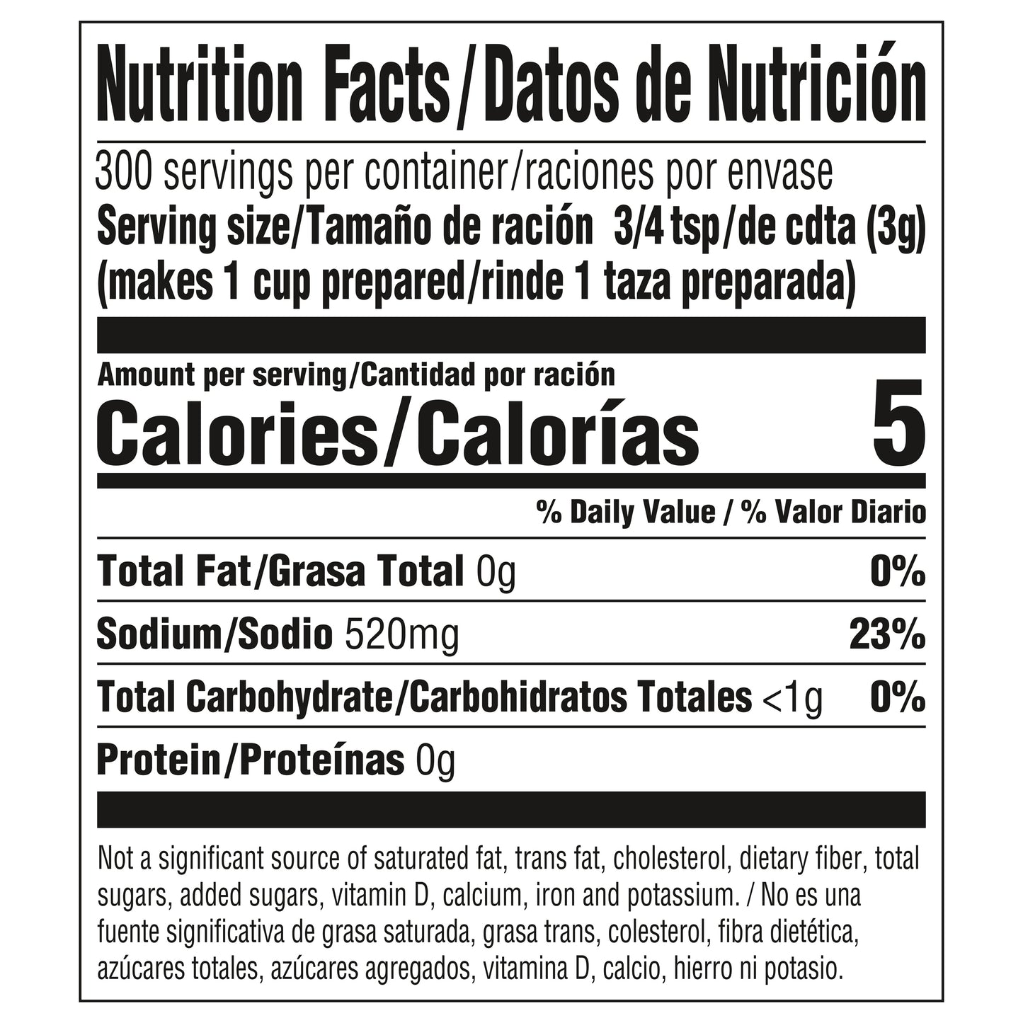 Caldo granulado Knorr sabor a carne 2.0 lb