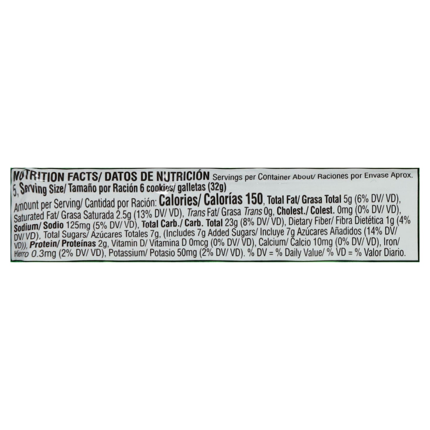 Goya Palmeritas Cookies 5.82 oz