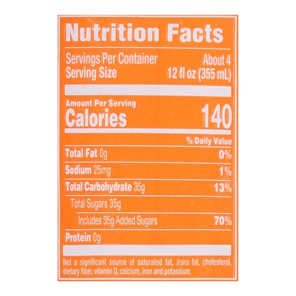 Jarritos Mandarin Soda 1.58 qt