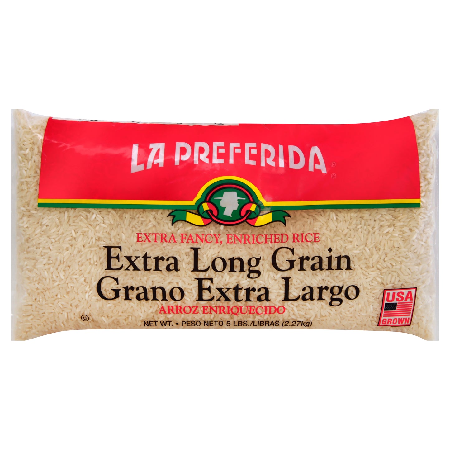 Arroz La Preferida 5 lb - Grano Extra Largo