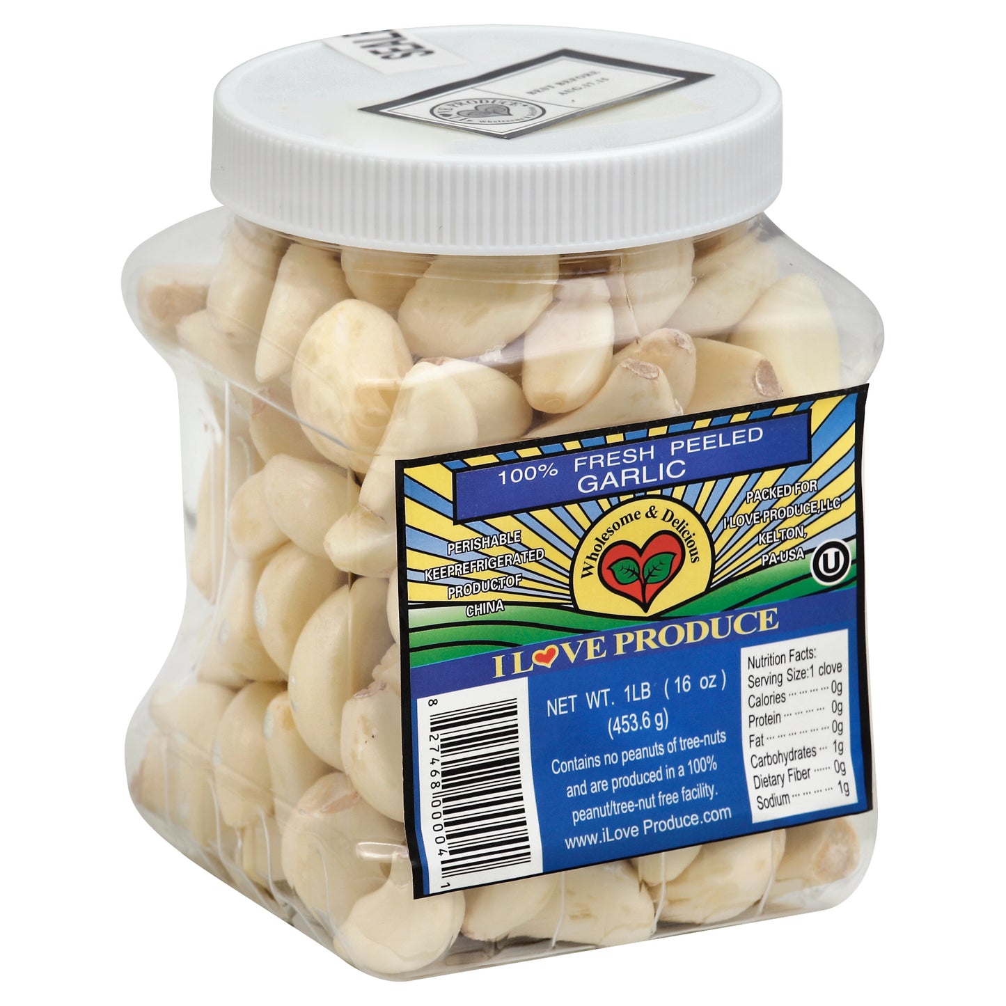 I Love Produce Garlic 16 oz