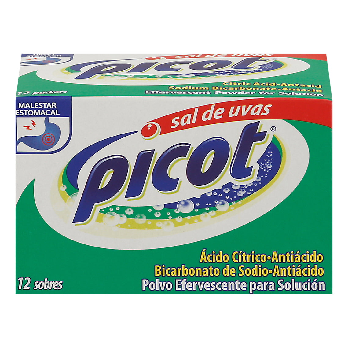 Picot Effervescent Powder for Solution Antacid 12 ea