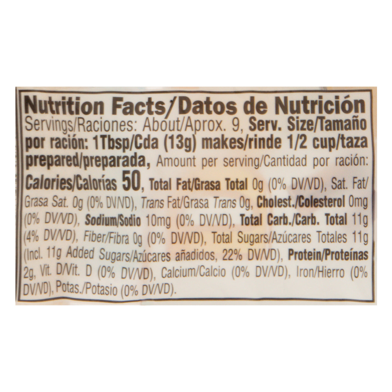 D'Gari Rice & Cinnamon Horchata Gelatin Dessert 4.2 oz