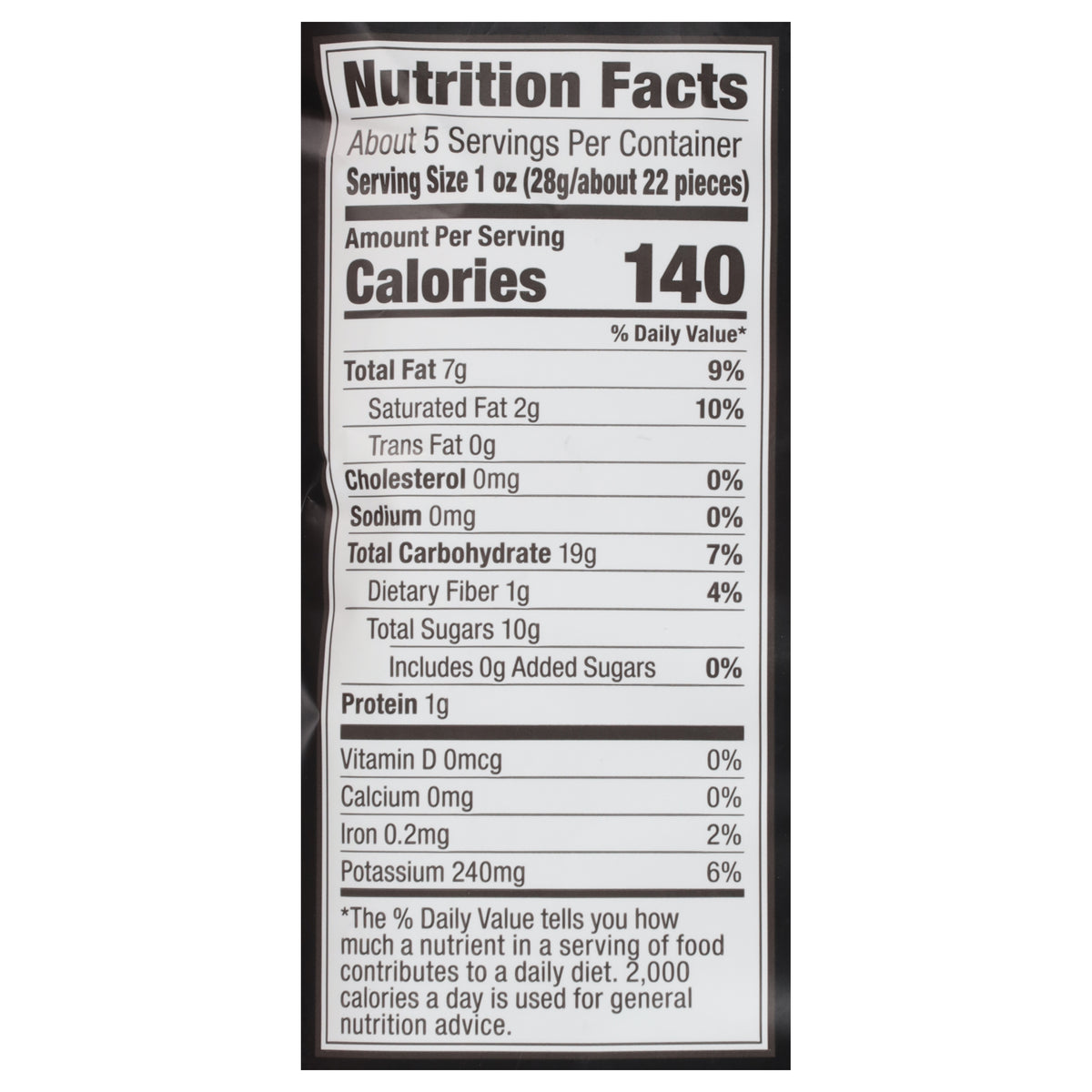 Chifles Maduritos Sweet Plantain Chips 5 oz