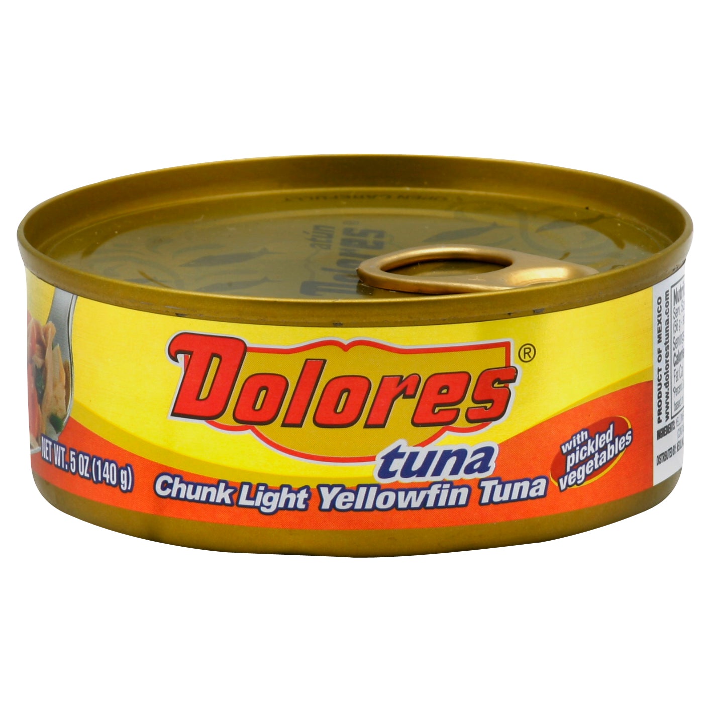 Atún Dolores con verduras encurtidas 5 oz