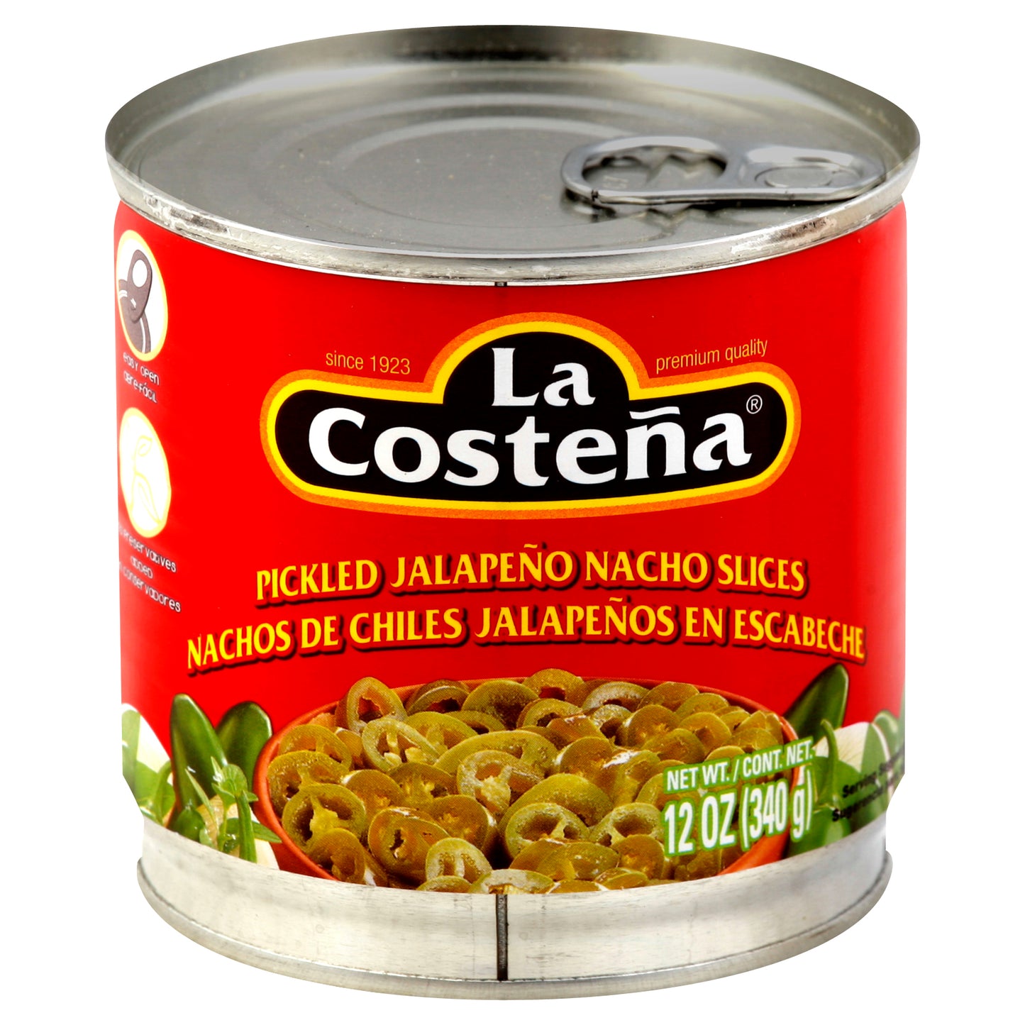 La Costeña Jalapeño Nacho Rebanadas 12 oz