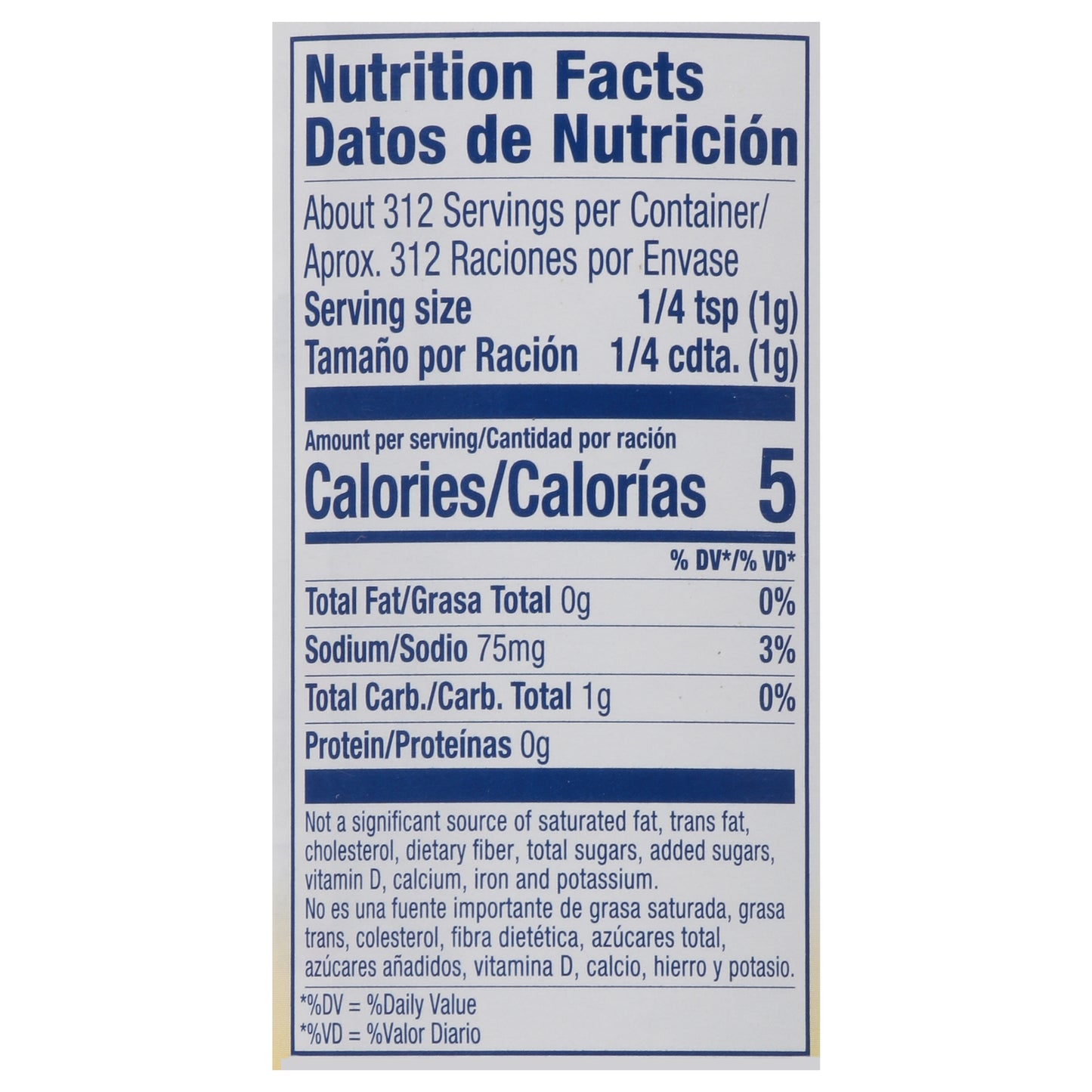 Condimento Goya de 312 g (11 oz)