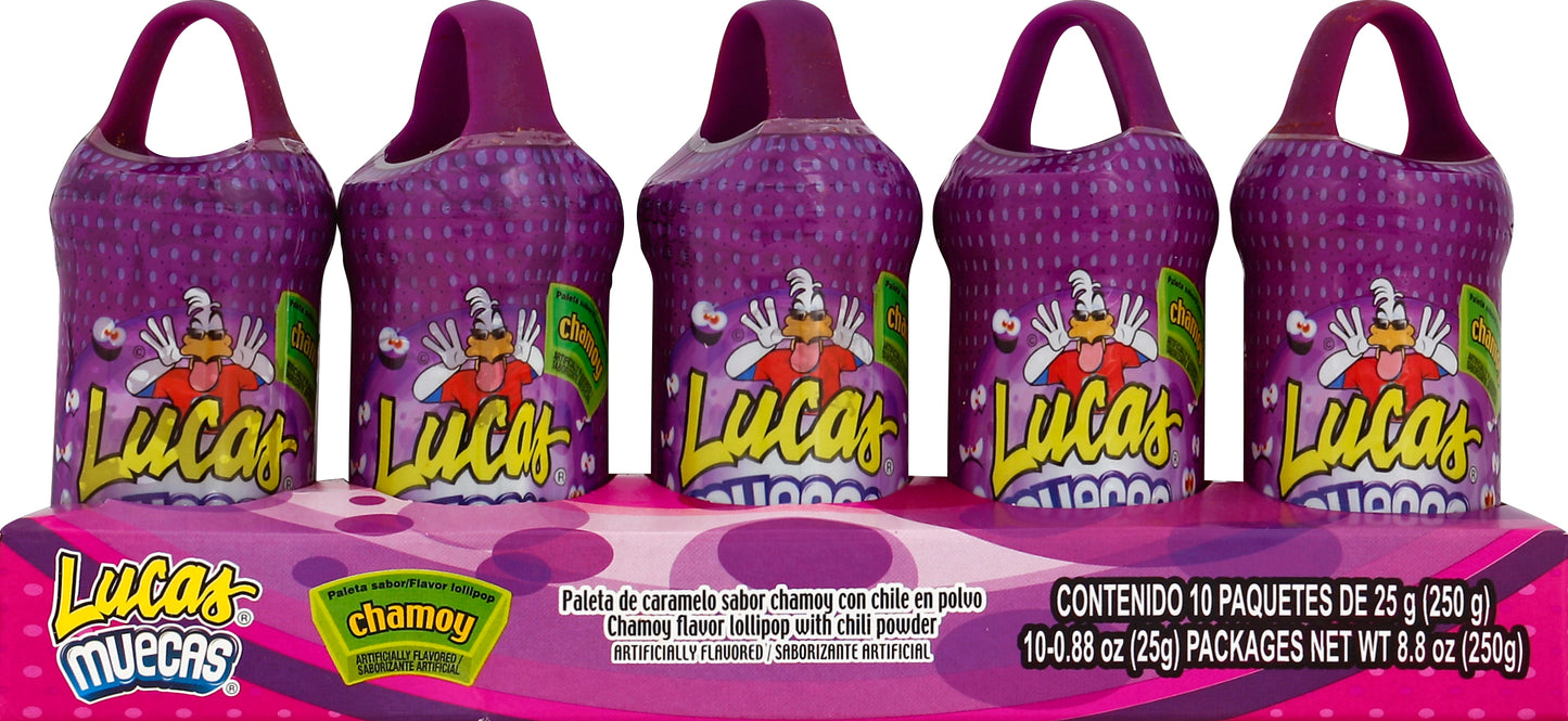 Piruleta Lucas de sandía, 10 unidades