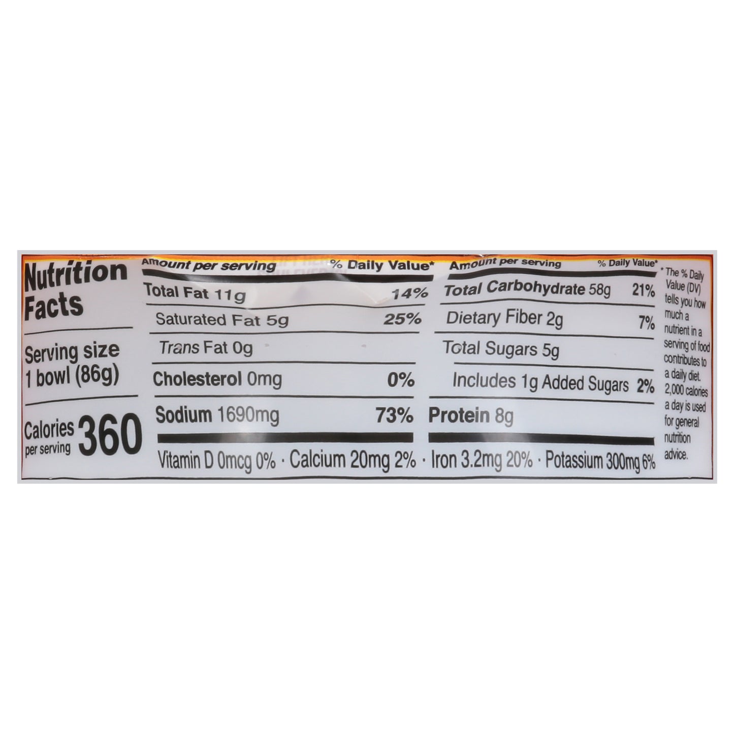 Fideos Nongshim sabor kimchi picante 86 g