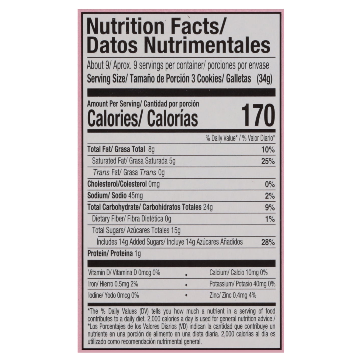 Gamesa Cremax Strawberry Wafer Cookies 7 - 1.55 oz Packs