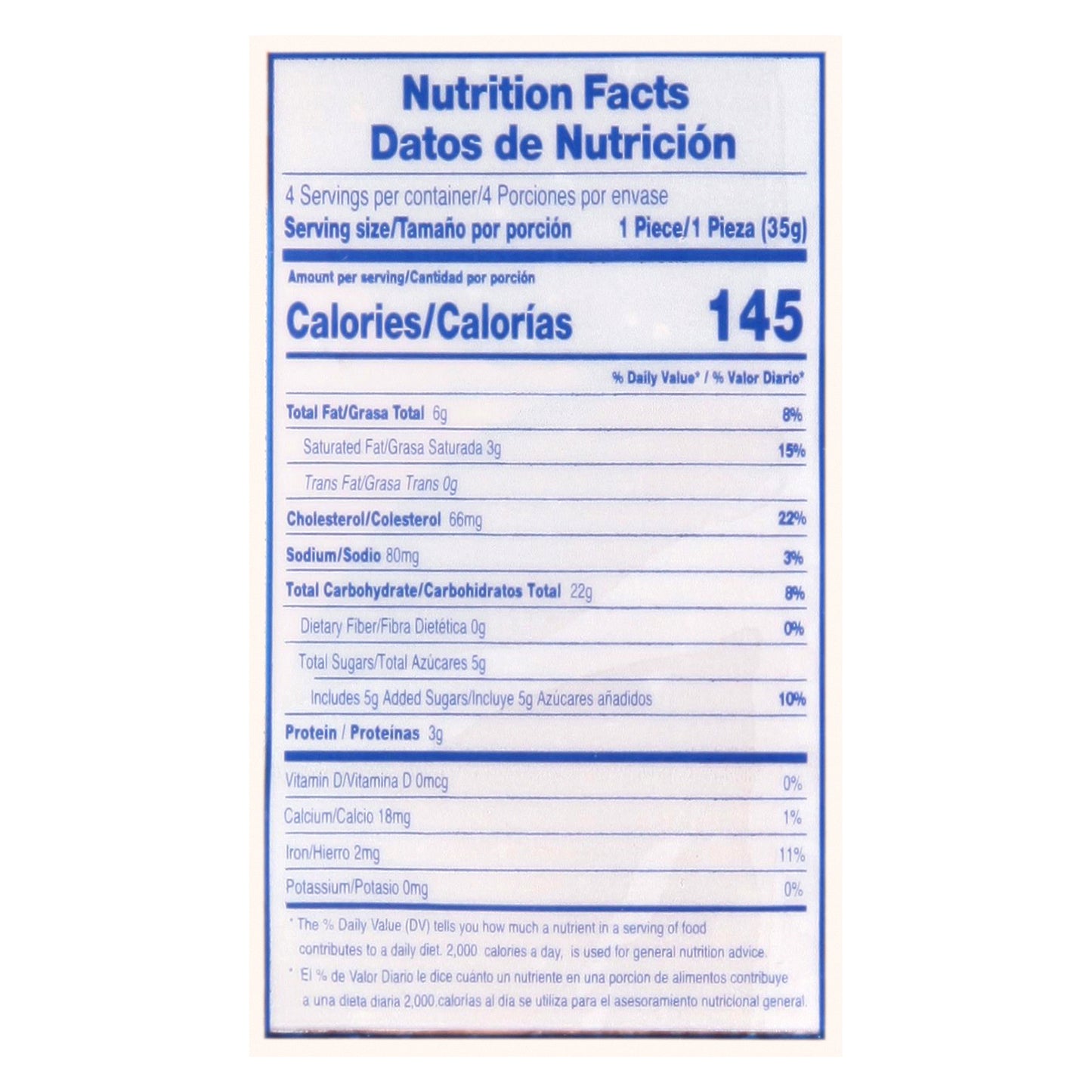 Pan Dulce Rio Grande Pan de Yema 4.93 oz