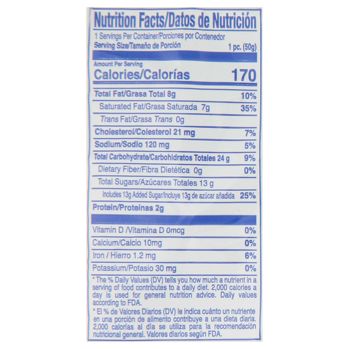 Pan dulce Lido 1.76 onzas