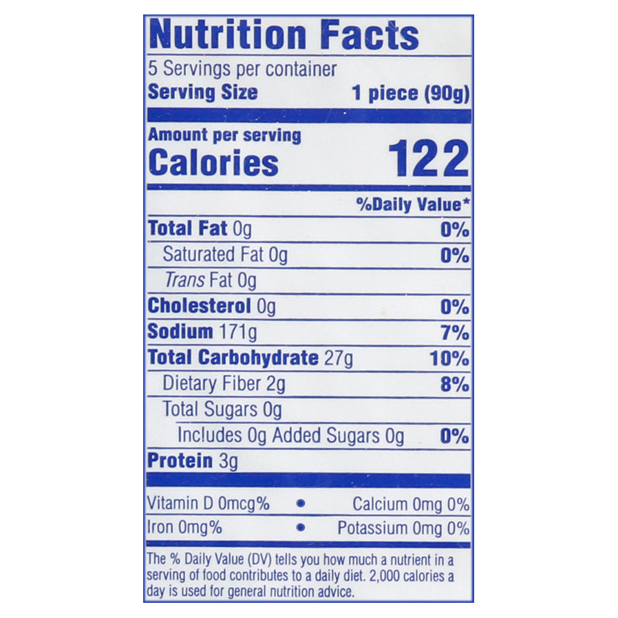 Tortita de maíz blanco tropical de 450 g