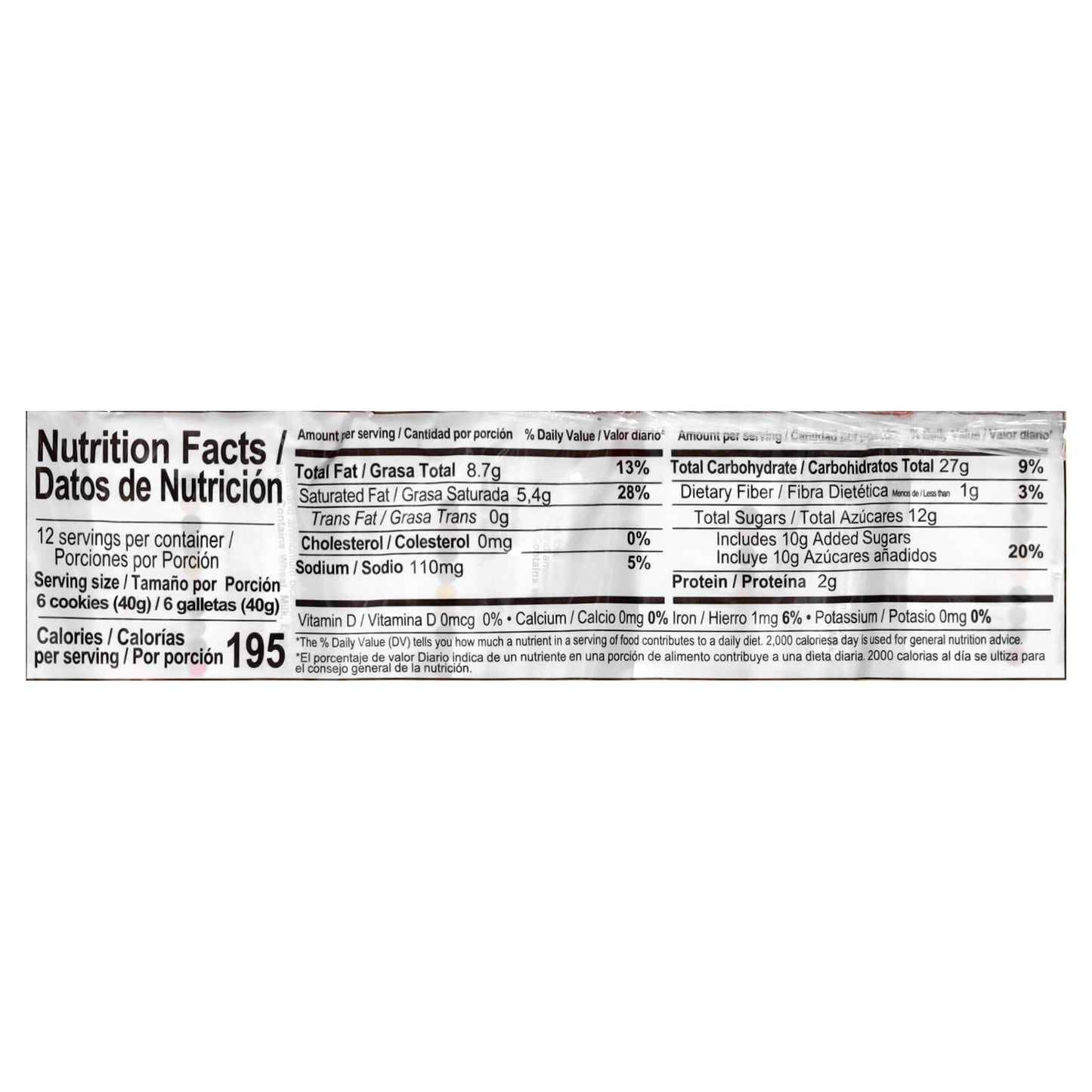Galletas de vainilla Chiky, 12 paquetes de 1.4 oz