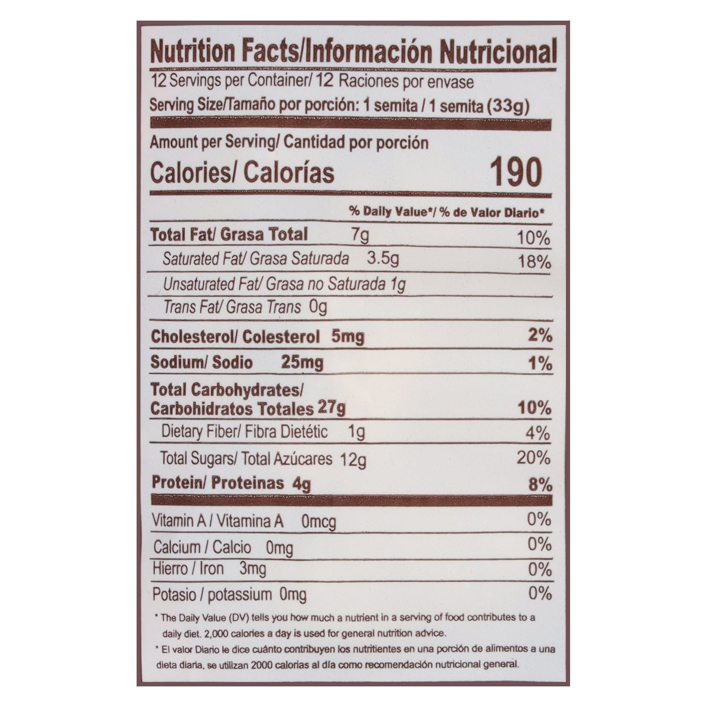 Rio Grande Foods Rice Semita Bread 12 Each