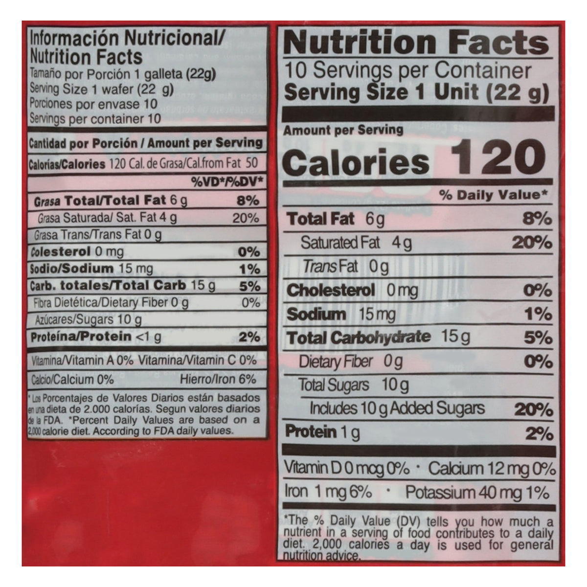 Jet Chocolate Flavor Wafer 10 - 0.77 oz Each