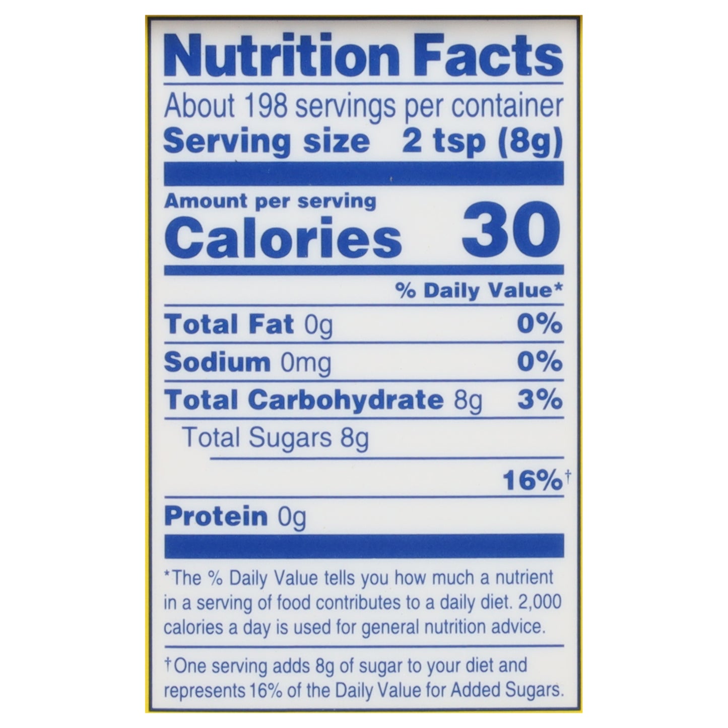 Domino Premium Pure Cane Granulated Sugar 3.5 lb Tub