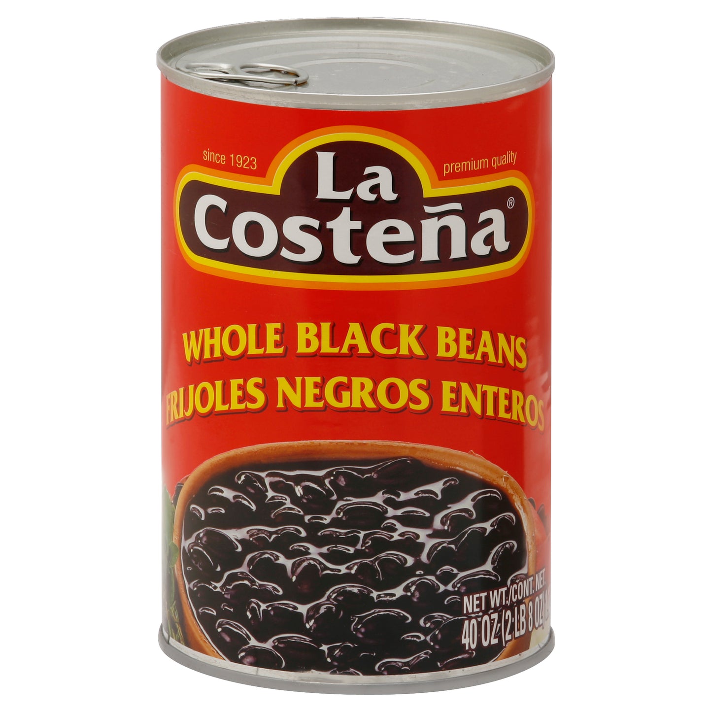 Frijoles negros La Costeña 40 oz