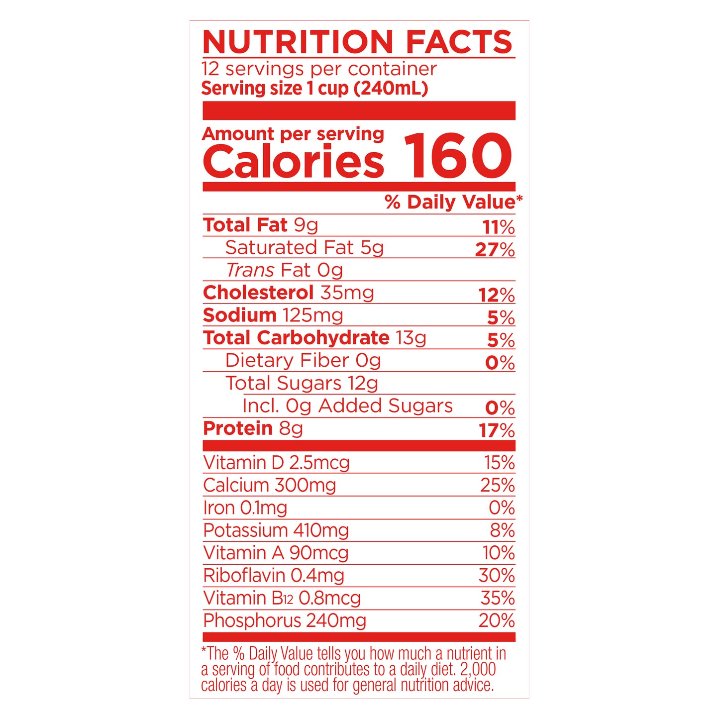 Lactaid Whole Milk, 96 oz