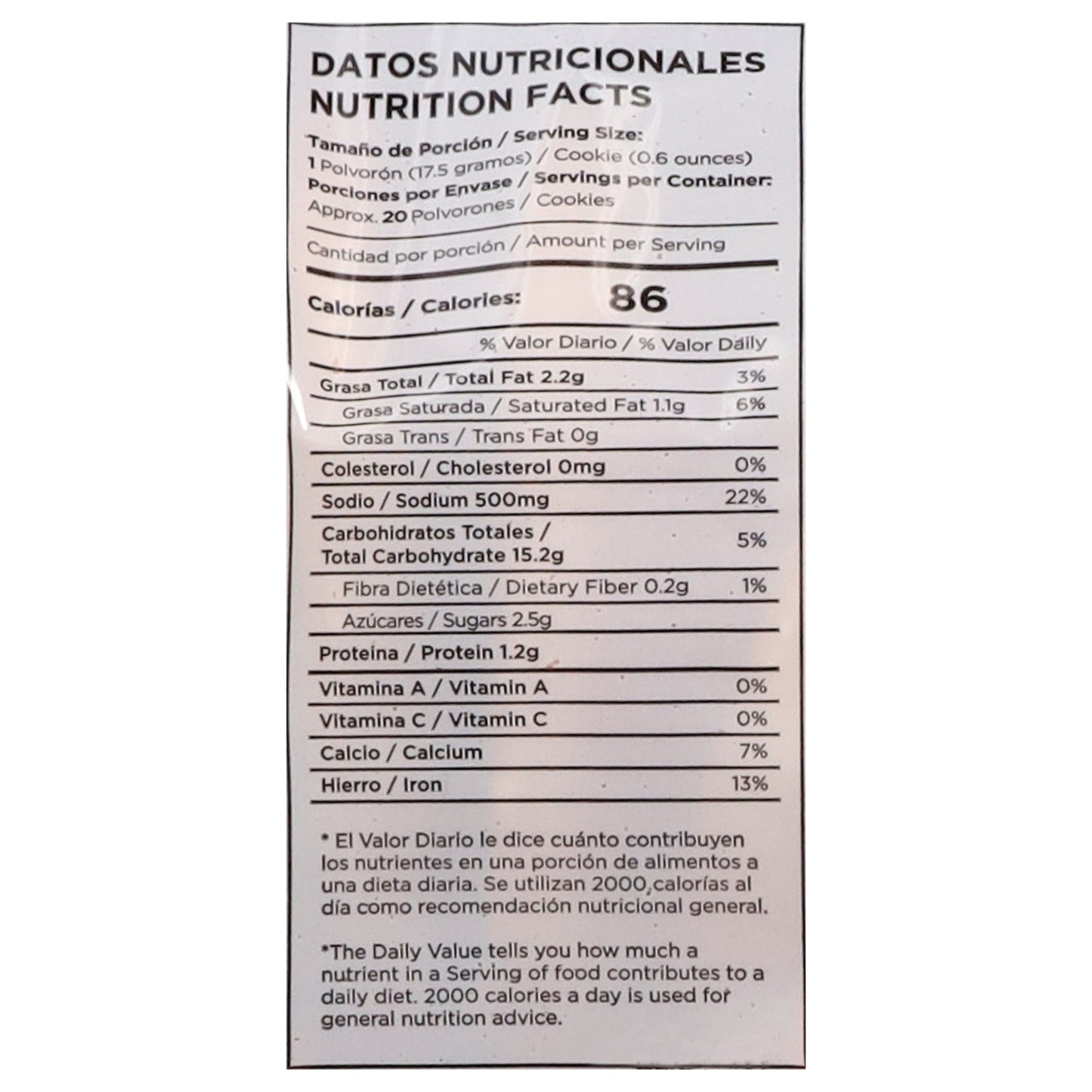 Tio Dolmo Sugar Cookie 350 g