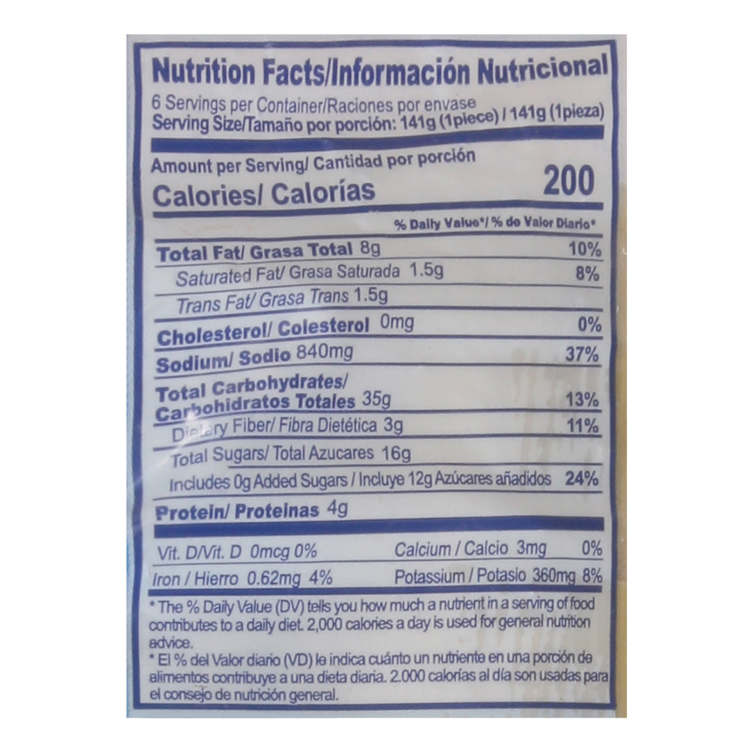 Tamales de maíz verde dulce de Rio Grande Foods, 6 unidades cada uno