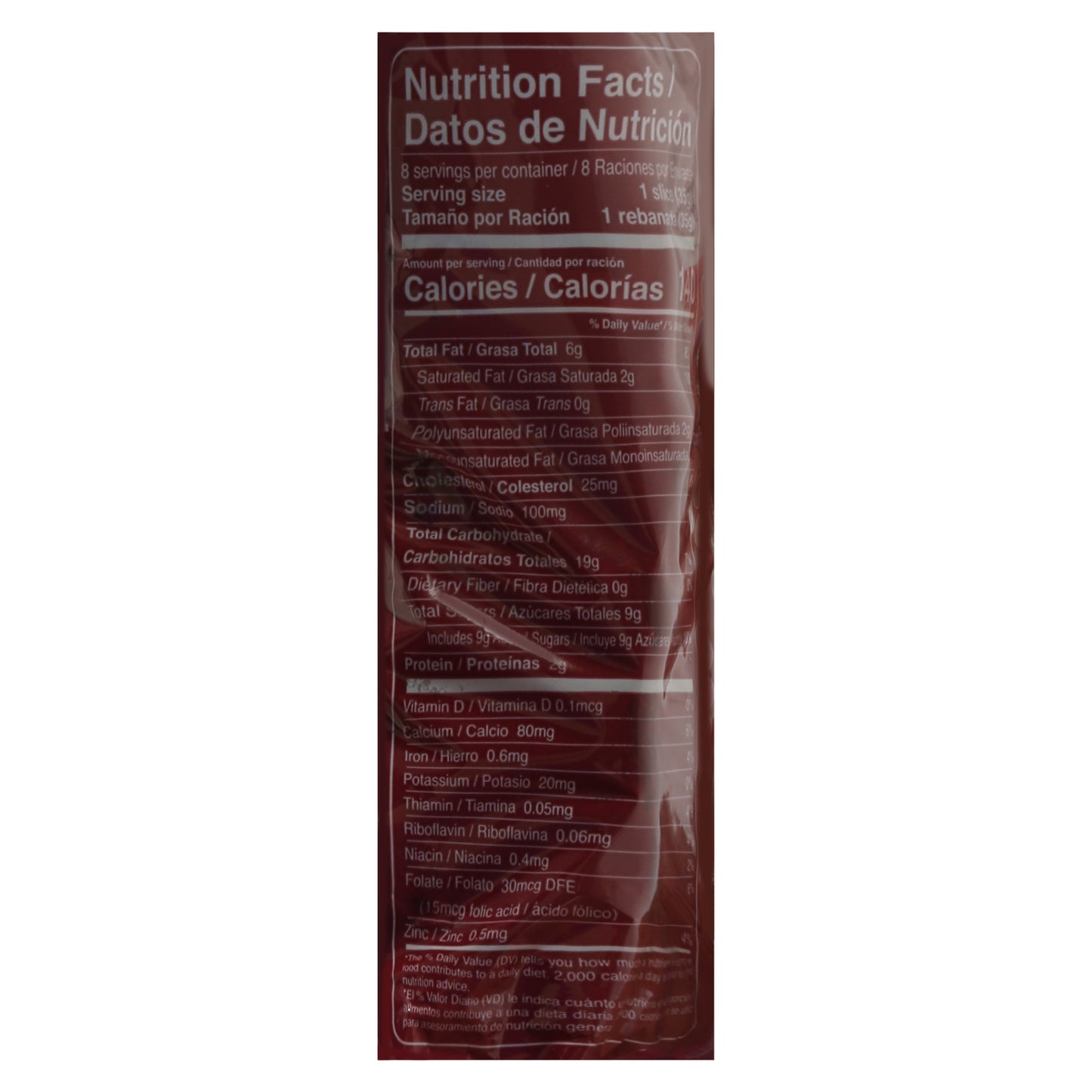 Bimbo Pound Cake con nueces pecanas 280 g