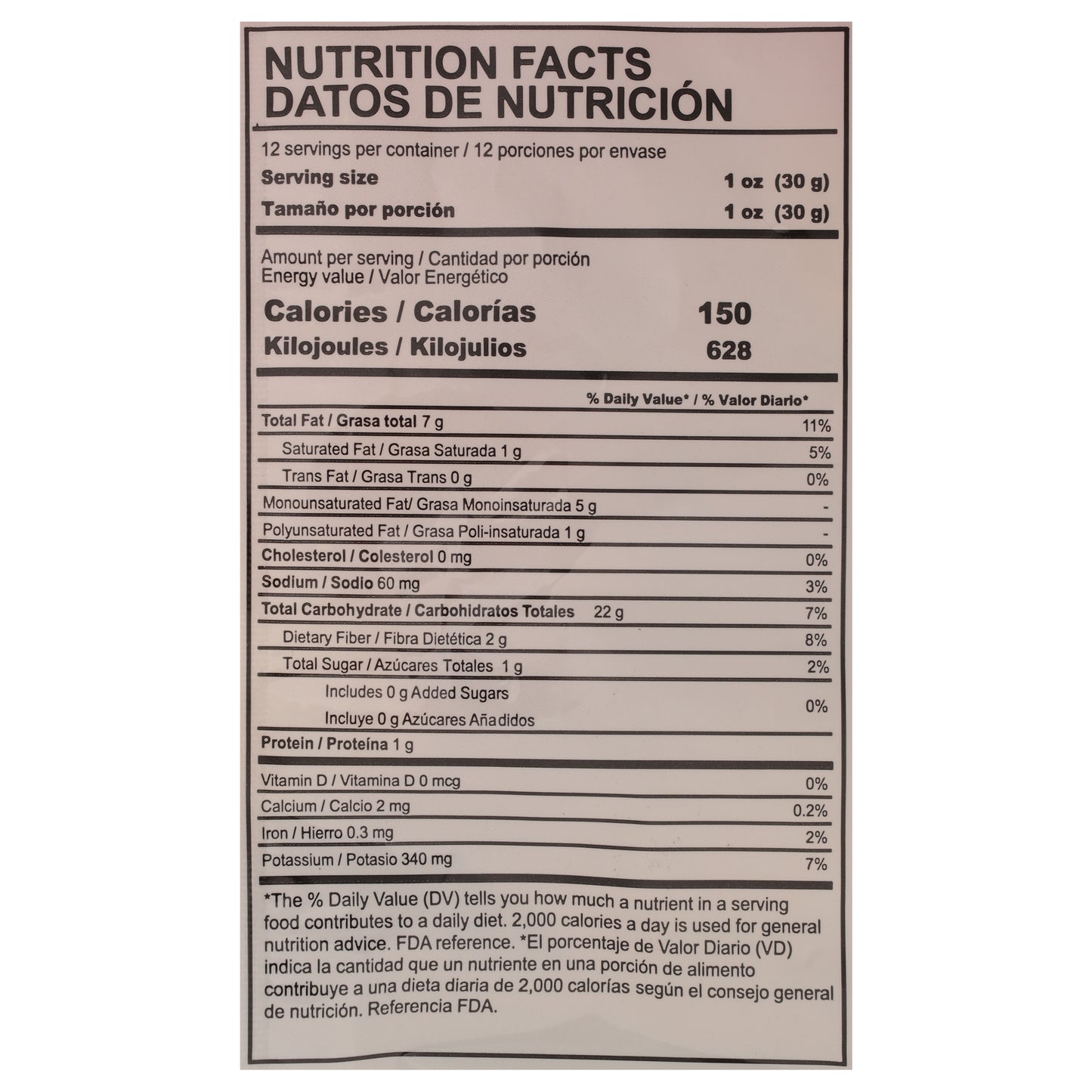 Tiras de plátano Mayte de 350 g