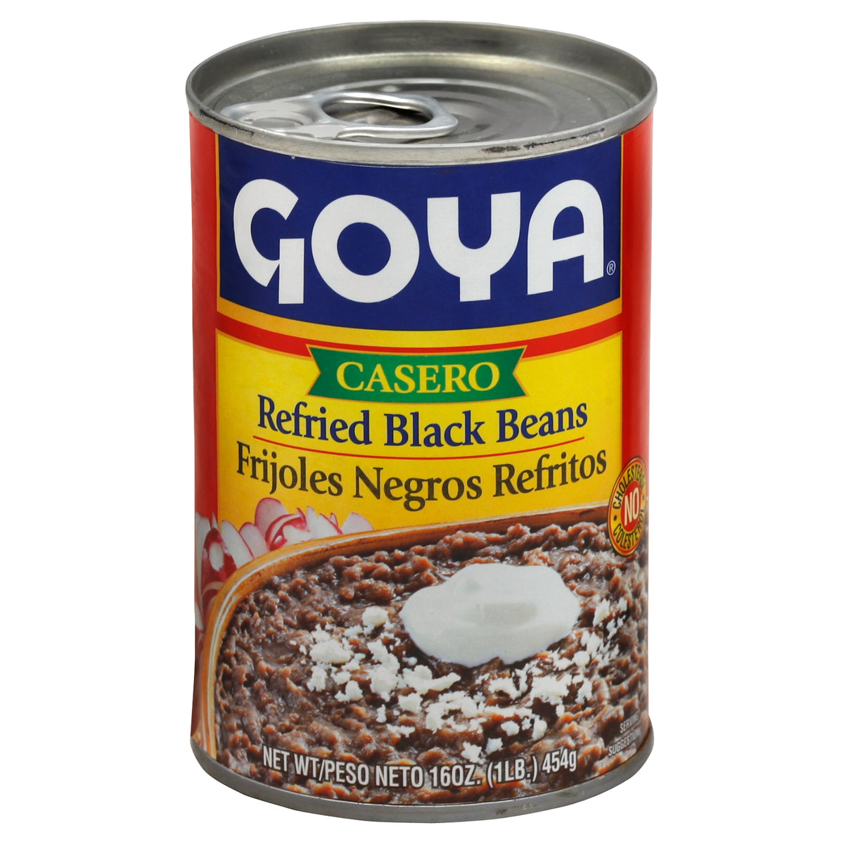Goya Refried Black Beans 16 oz