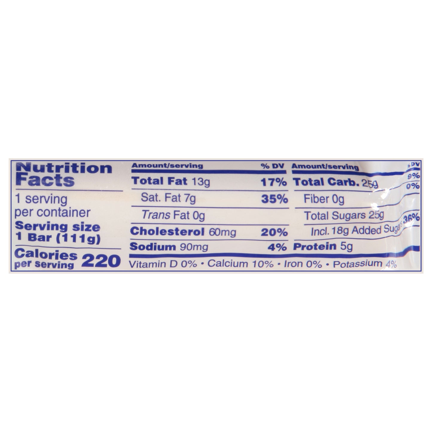 Barra de helado de nuez pecana premium Helados México 3.75 onzas líquidas