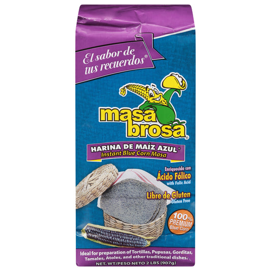Masa Brosa Instant Blue Corn Masa 2 lb