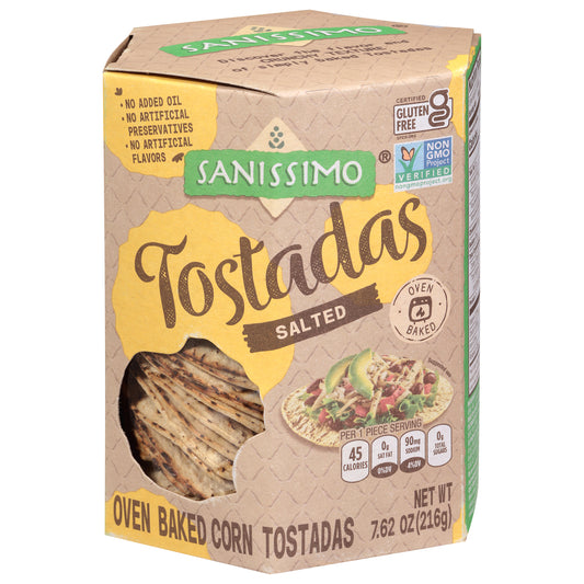 Tostadas de maíz saladas horneadas Sanissimo 7.62 oz