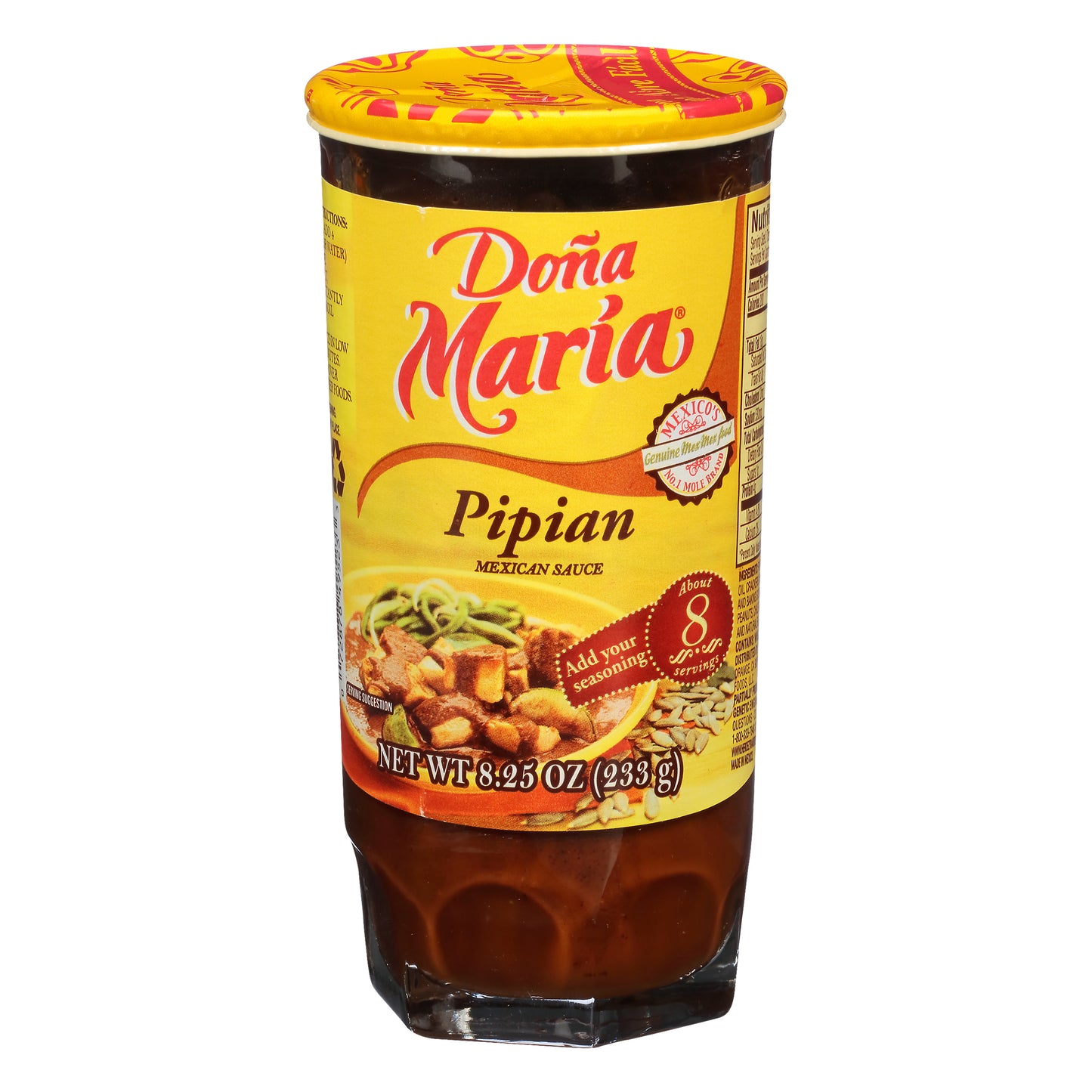 Salsa mexicana Doña María Pipian 8.25 oz