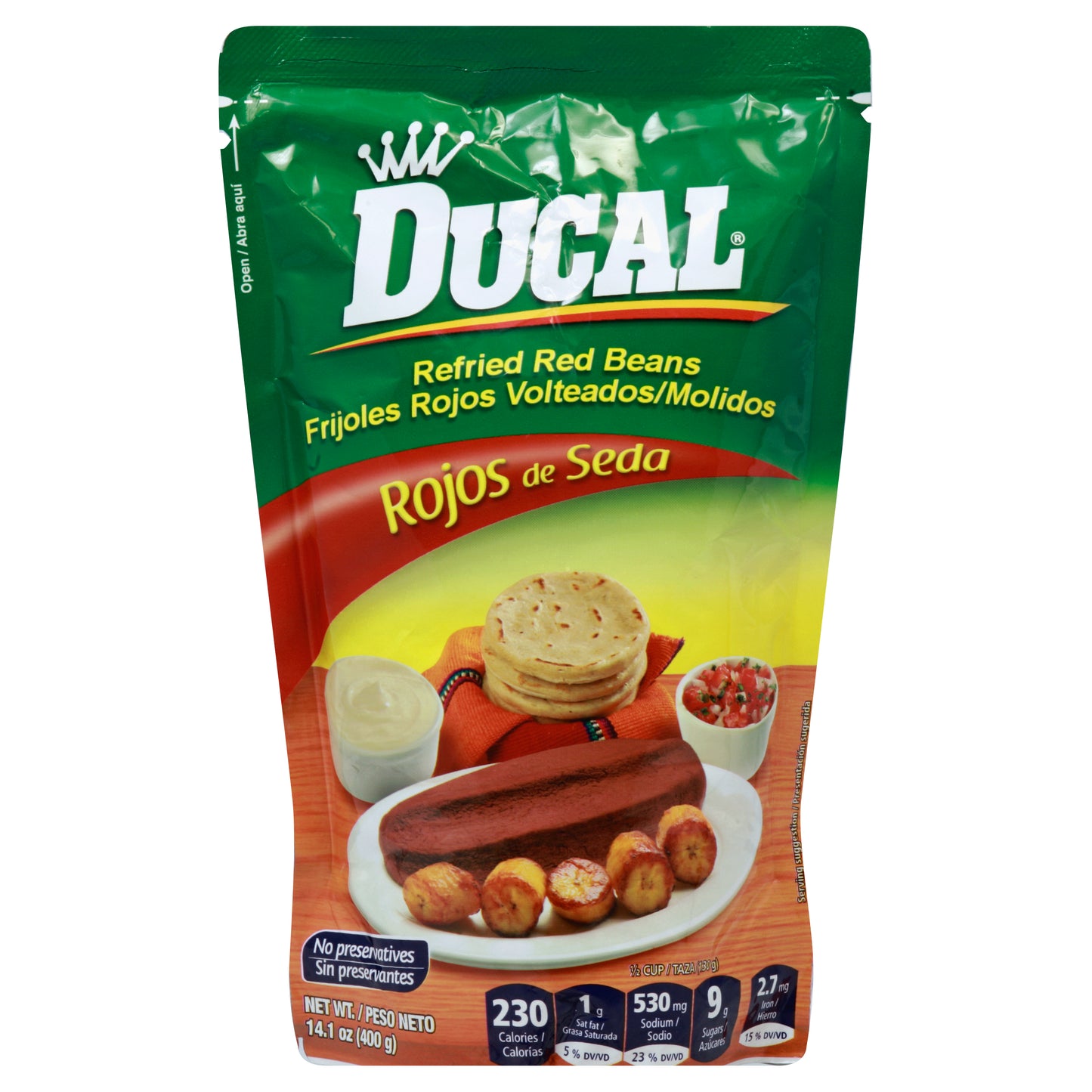 Ducal Refried Beans 14.1 oz