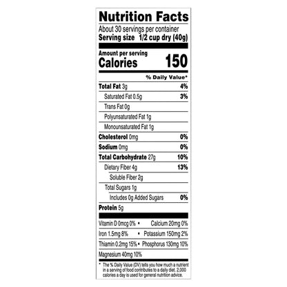 Avena integral Quaker de cocción rápida en 1 minuto, 42 oz
