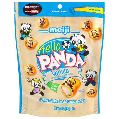 Galleta Meiji de vainilla tamaño bocado de 7 onzas