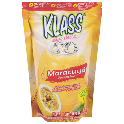 Klass Passion Fruit Drink Mix 14.1 oz