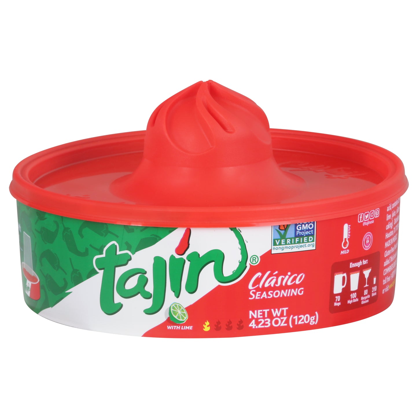 Tajin Clasico Seasoning with Lime 4.23 oz