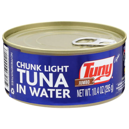 Tuny Chunk Light Jumbo Tuna in Water 10.4 oz