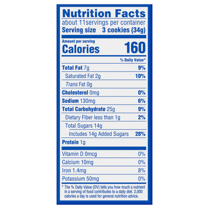 Galletas sándwich de chocolate OREO, 377 g
