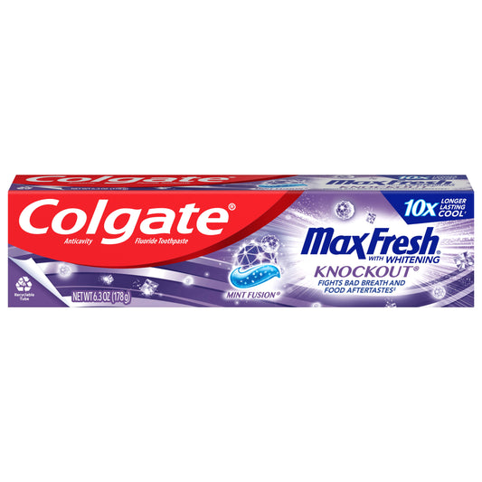 Colgate Max Fresh Knockout 6.3Oz.