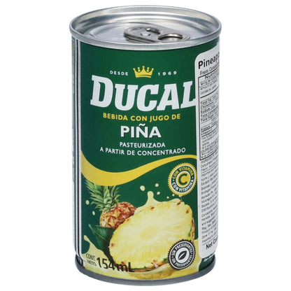Bebida de jugo de piña Ducal 5.20 onzas líquidas