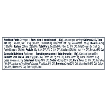 Van Camp's Seafood Solid Light Yellowfin Tuna in Olive Oil 5 oz
