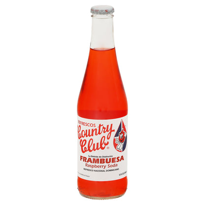 Country Club Raspberry Soda 12 fl oz Bottle