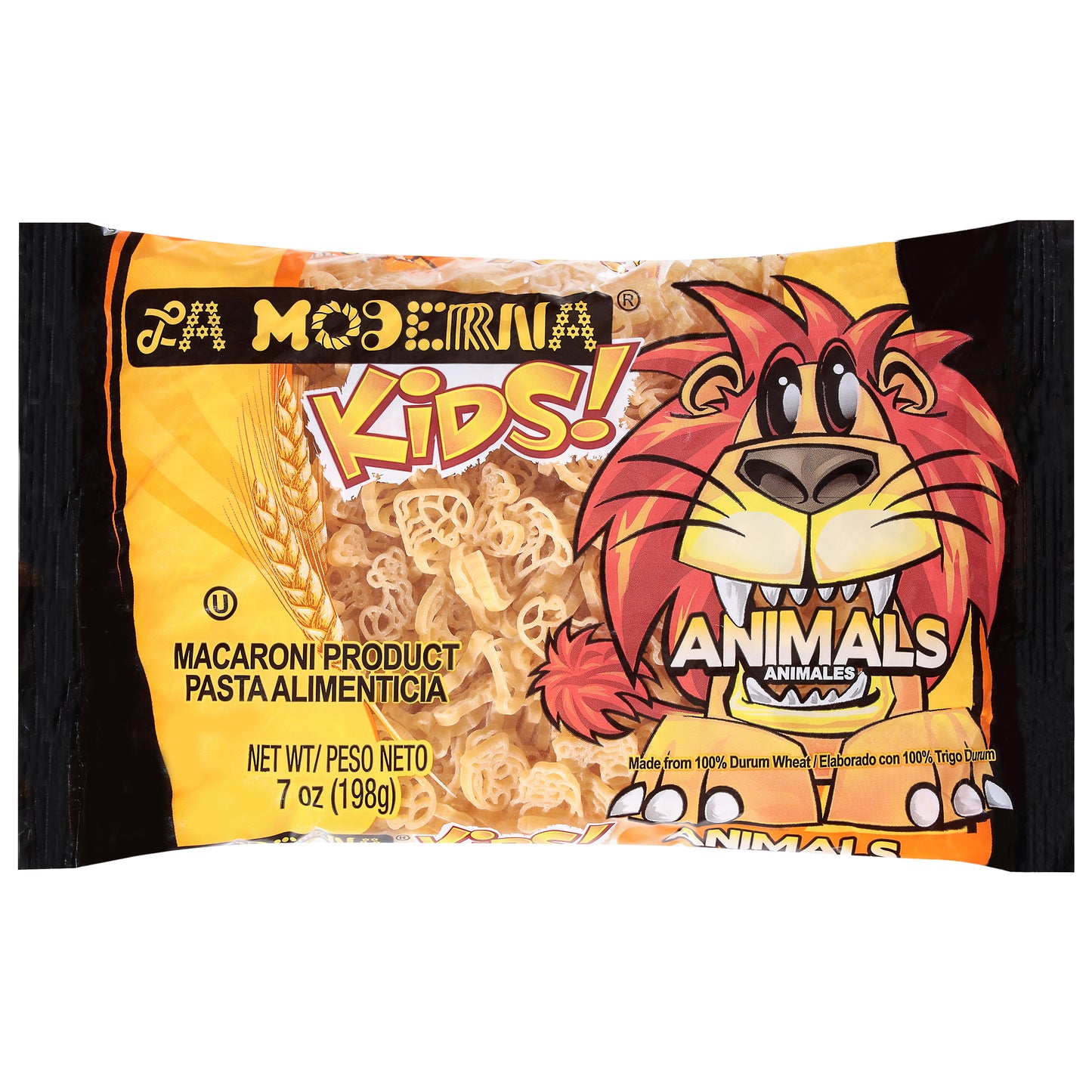 La Moderna Kids! Animals Macaroni Product 7 oz