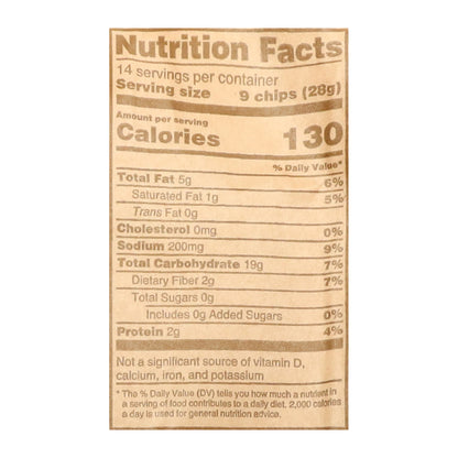 Tortillas Nuevo León Nachos Estilo Restaurante 14 oz