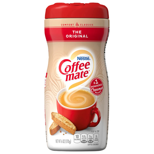 Crema en polvo para café Nestle Coffee Mate Original, 6 oz.