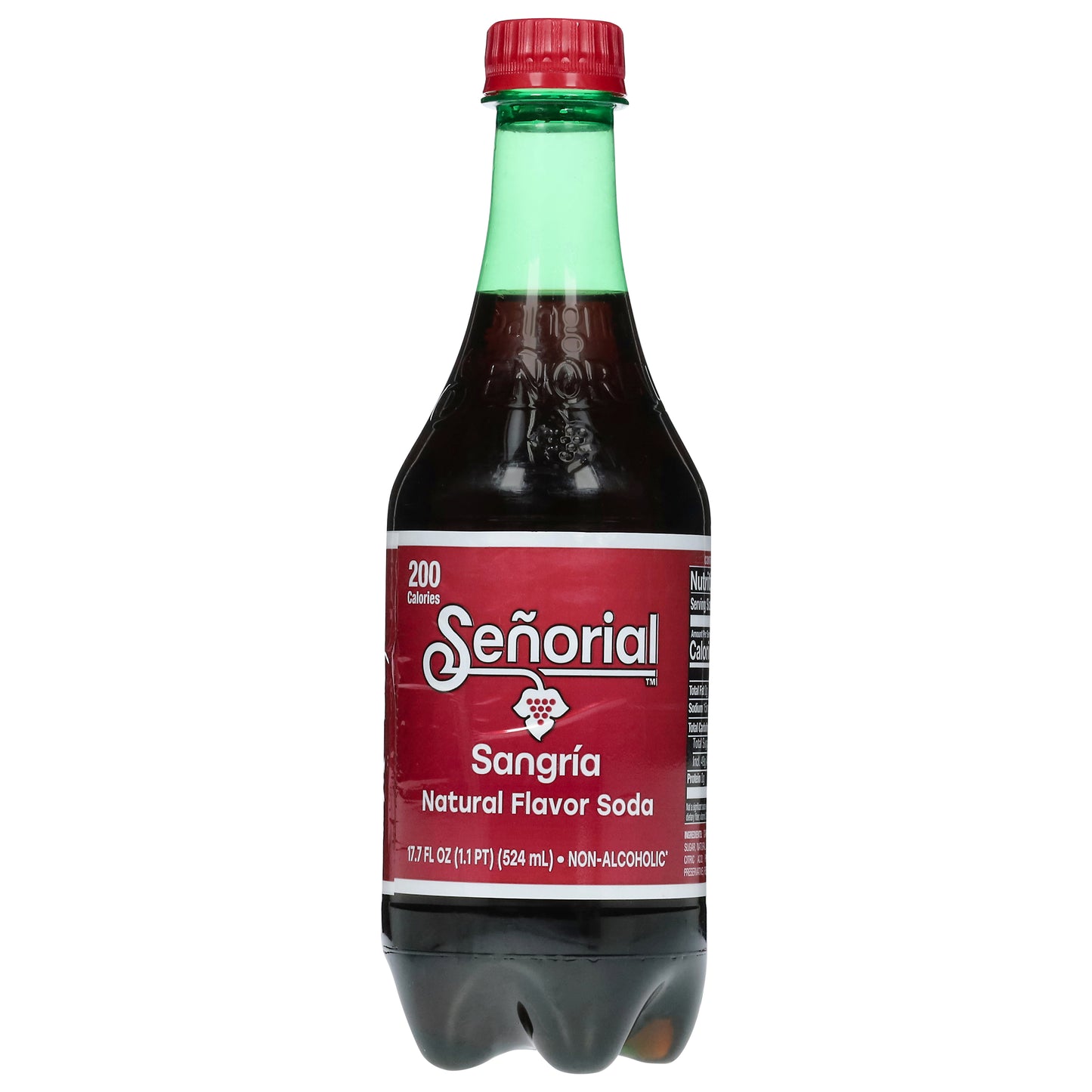 Señorial Sangria Soda 17.7 fl oz